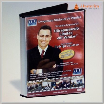 DVD Ultrapassando Limites em Vendas Rodrigo Cardoso