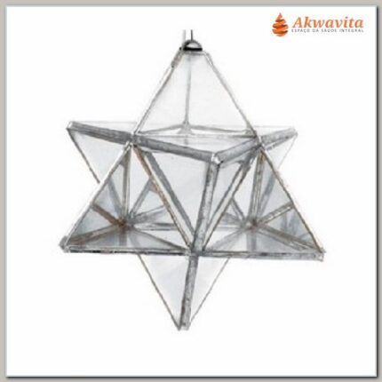 Prisma de Água Energético Merkabah com parafuso