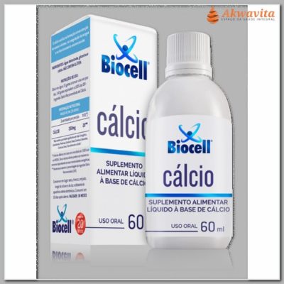 Cálcio Suplemento Alimentar Líquido Sublingual 60 ml