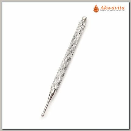 Apalpador Apertador de Pontos sem mola Metal Prateado