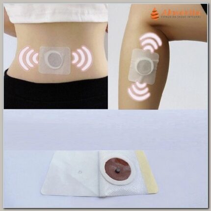 Adesivo Auxiliar do Emagrecimento em pontos de Acupuntura