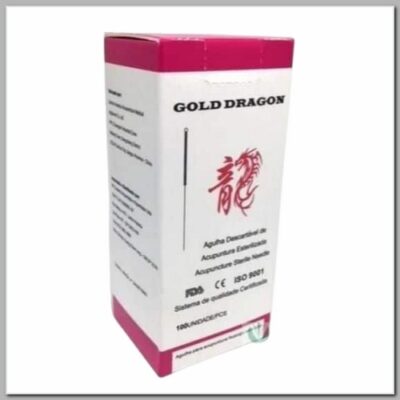 Agulha de Acupuntura Chinesa Dragon Individual 100UN 25x40
