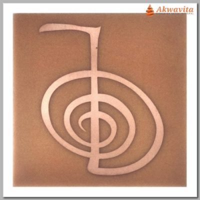 Cho Ku Rei do Reiki Gráfico Radiônico Fenolite Cobre Variados