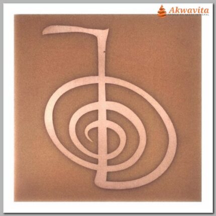 Cho Ku Rei do Reiki Gráfico Radiônico Fenolite Cobre Variados