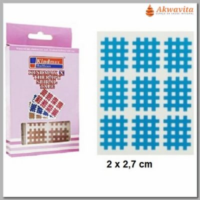 Cross Tape Azul Técnica do Spiral Tape P 20x27mm 90UN azul