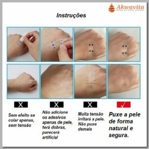 Adesivo Facial e Mãos Fino e Transparente Rugas e Flacidez