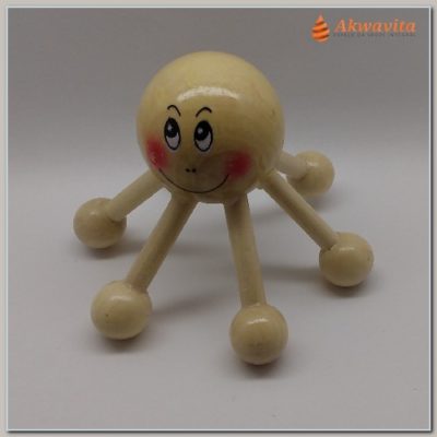 Massageador de Madeira Corporal Polvo Relaxante e Nódulos
