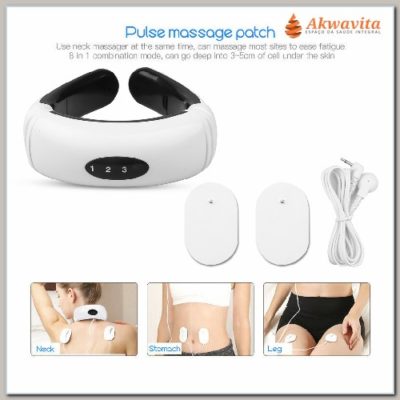 Massageador Elétrico Conforto e Tração Cervical