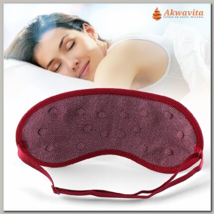 Máscara de dormir Turmalina com imãs Tapa-olhos Tratamento