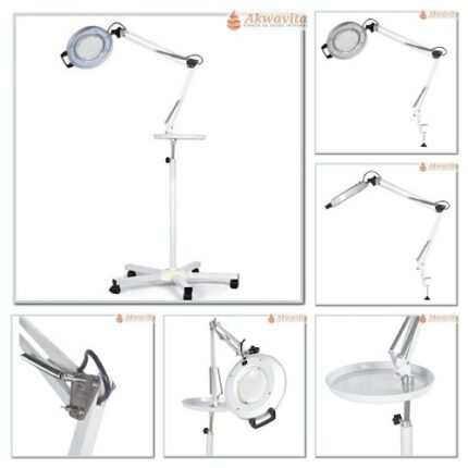 Lupa Para Estética de Alumínio com LED Autovolt