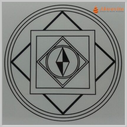 Sucesso e Sorte Gráf Radiônico PVC Adesivo 32x32cm