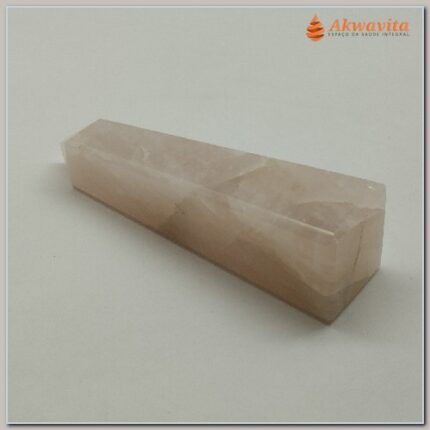 Ponta Obelisco Quartzo Rosa Chakra Cardíaco 50a70gr