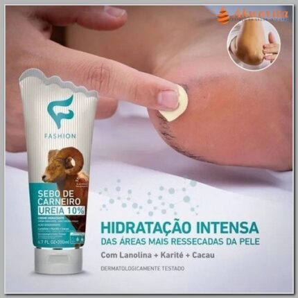 Creme Sebo de Carneiro Hidratante Ureia 10%200ml