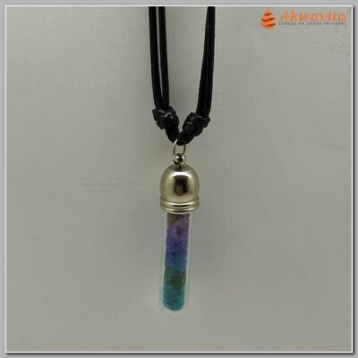 Cordão Regulável Pingente Com Pequeninos Cristais Harmonia