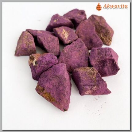 Pedra Purpurita Roxa Bruta Transmutação e Equilíbrio 30a40g