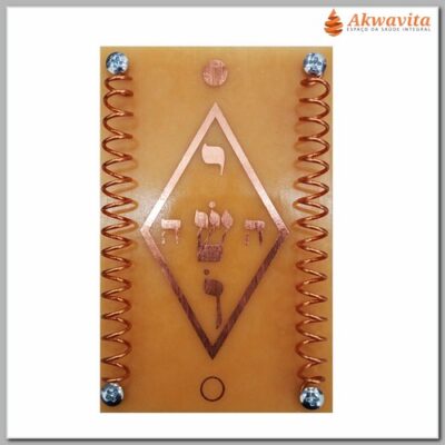 Telerradiador Cabalístico Fenolite cobre G14x22cm