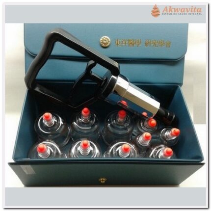 Kit Ventosa Dong Yang com 10 Copos Acrílico com Pistola